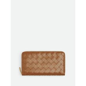 보테가베네타 인트레치아토 레더 지퍼 장지갑 1242951