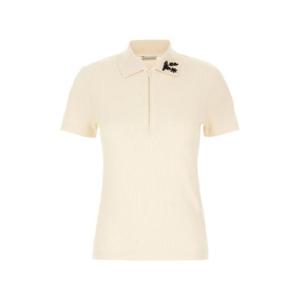 몽클레어 크리스탈 카라 장식 폴로셔츠 1965034