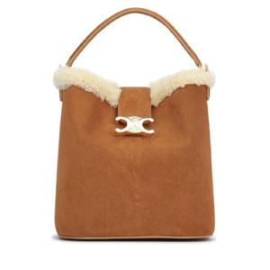 셀린느 셀린느 루이즈 미디엄 브라운 버킷백 1964156