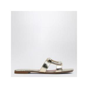 로저비비에 BELLE VIVIER 골드톤 레더 슬라이드 1938468