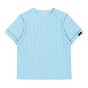 빈 BZ23TS03SB민트 블루 져지 골지 티셔츠