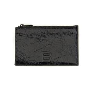 발렌시아가 CRUSH 로고 지퍼 카드 지갑 1620438