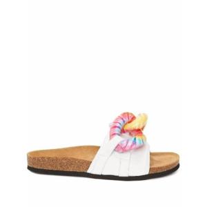 JW앤더슨 멀티컬러 볼드 체인 슬라이드 677641