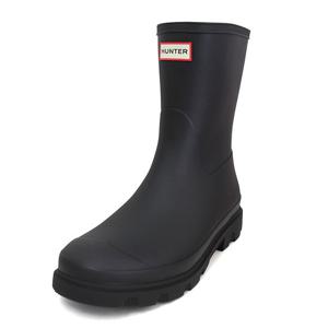 [헌터]헌터 다운포어 숏 남성 레인부츠 장화 장마 블랙 HFRM0002