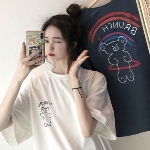 캐릭터 프린팅 여성반팔티 DS-CC012