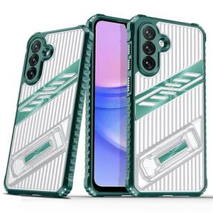 갤럭시버디3 A15 5G 풀커버 범퍼 킥스탠드 반투명 젤하드 케이스