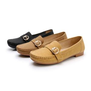 스웨이드 여성 로퍼 스니커즈 단화 플랫슈즈 2002