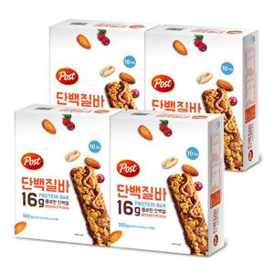 포스트 단백질바 500g 4개