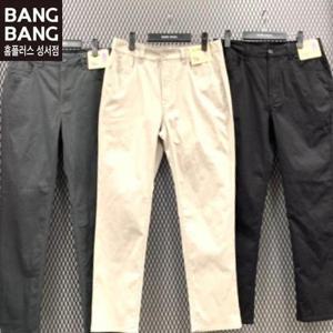 뱅뱅 HC04 남성 봄여름 밑위 긴 얇은 스판 면바지 NPZ258