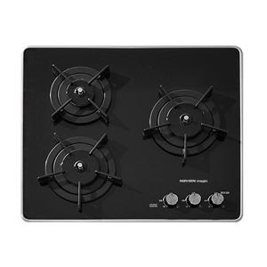 나비엔매직 3구 빌트인 가스쿡탑 매립형 레인지 AC코드식 560 x 480 GRB6203 (GRABA300A)