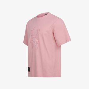 [스파이더] 남성 빅 로고 반팔 티셔츠 SPKMCNRS306MLPK