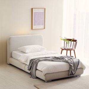 베스트리빙 호텔식 아쿠아텍스 무드 LED 패브릭 침대 S 싱글 SS 슈퍼싱글 침대 매트리스 포함