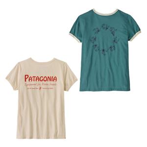 [파타고니아코리아][25S/S] 우먼즈 워터 피플 오가닉 링어 티 37737Q5