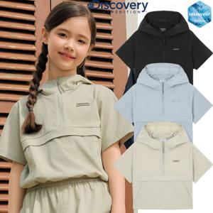 디스커버리키즈 DKTR9A053 여아 프레시벤트 세미크롭 트레이닝 아노락