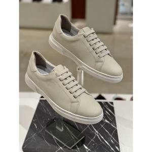 소다 남성 소가죽 스니커즈 아이보리 캐주얼 데일리 운동화 AGM458 (AGM458JE35)