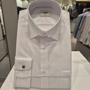 [레노마] 여름 다사란 슬럽도비 일반핏긴팔 남자셔츠ROSSG1022화이트