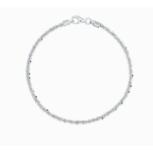 [로이드] 18cm,화이트/옐로우  이태리체인 트윙클 팔찌 LLBS23443S