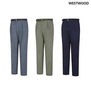 [웨스트우드] 남성 에어핏 원턱 팬츠_WO2MTPL555