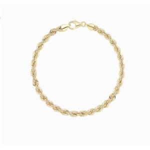 [로이드] 주문제작 이태리체인 4.4mm 로프 팔찌 LWB24038G