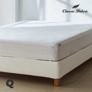 클래식패브릭 안티더스트 방수 매트리스 침대커버 Q