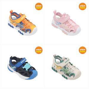 다이노솔즈 티렉스 티라노 피나클스 LED 공룡 샌들 4색상 DNKCF2TSPN11