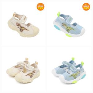 다이노솔즈 티렉스 플로트 베이비 LED 공룡 샌들 2색상 DNKCF2TSFL11