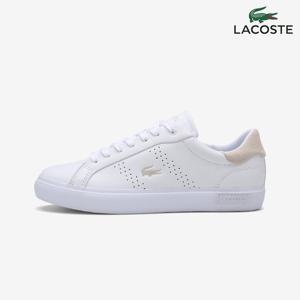 [라코스테]파워코트 2.0 여성 7-49SFA0087_WHT/OFF WHT