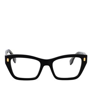 펜디 블랙 캣아이 아세테이트 안경테 FE50118I 001 52