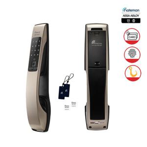 셀프설치 게이트맨 G-SUIT scan+ (후크 지문 카드) 1초잠김 푸시풀도어락 현관문도어락