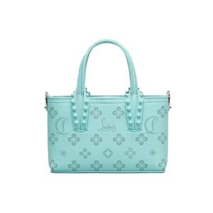 크리스찬 루부탱 카바타 나노 토트백 민트 3225080 E512