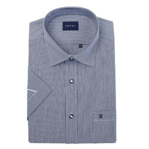 [예작(셔츠)]예작 여름 반팔셔츠 일반핏 스판 네이비 미니체크 셔츠YJEMBR213NY