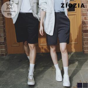 [지오지아] 루즈핏 원턱 미라클 반바지 (AAD2PH1604)