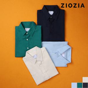 [지오지아] 원더쿨 린넨 블랜드 반팔 셔츠 (ABD2WC1202)