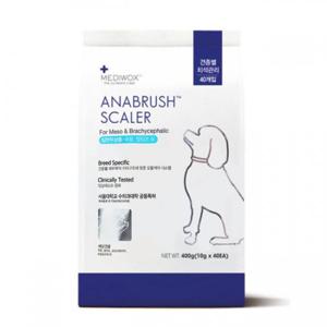 메디웍스 아나브러쉬 일반두상 40p 치석제거껌