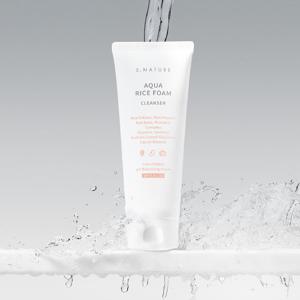에스네이처 아쿠아 라이스 약산성 클렌징폼 160ml(정가 19000)