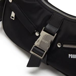 [에고이스트]레터링 프린팅 버클 포인트 숄더백 (ER1AB161)