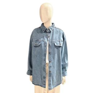 [에이비에프지]빡시핏 롱 청남방 ADZ5HB34G