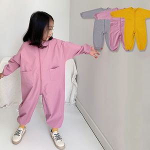 [조이멀티]심플아트 아동용 방수 올인원 전신미술가운 304526