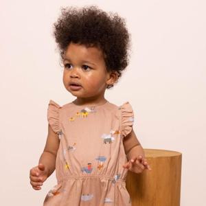 [쁘띠바또]쁘띠바또 베이비 슬리브리스 포플린 바디수트 우주복 (NTM41NB72F_SM)