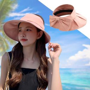 썬캡 머리띠 돌돌이 창넓은 여름모자 햇빛가리개 모자