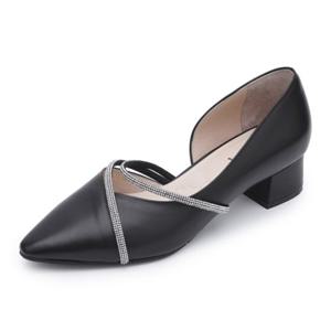 RENPUC5206G1 금강제화 랜드로바 르느와르 여성 드레스 장식 사이드 오픈 정장 구두 2color
