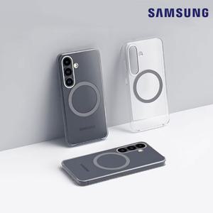삼성정품 갤럭시S25플러스 클리어 마그넷 케이스 맥세이프 투명케이스 변색방지 GP-FFS936 N