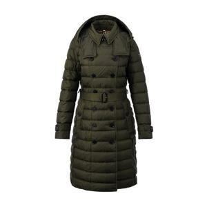 [버버리] 달머튼 후드 롱패딩/올리브/80362171