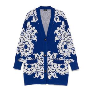 에트로 플로럴 패턴 버튼 클로저 가디건 WRKE0303 AV679 X0887