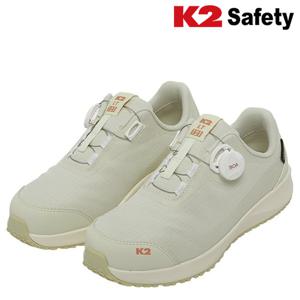 K2 세이프티 LT-121LB 여성용 다이얼 논슬립 초경량 안전화 현장 안전작업화