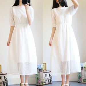 소녀감성 셀프 웨딩 드레스 원피스 6size/스몰웨딩