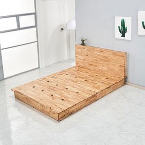착불 캘리 참죽원목 민판헤드 평상형 침대프레임SS
