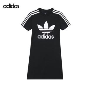 아디다스 여성 여자 스케이터 드레스 원피스 반팔 티셔츠 블랙 FM5653-1