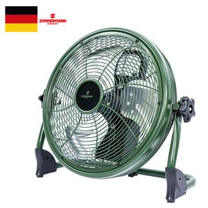 독일 짐머만 30cm 휴대용 무선 선풍기(카키) ZMF-DCM4207K