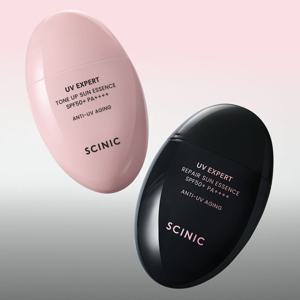 싸이닉 UV 엑스퍼트 선에센스 톤업+리페어 2종